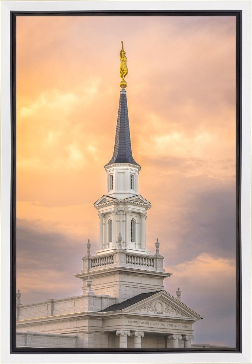 Hartford Evening Fire Gallery Wrap