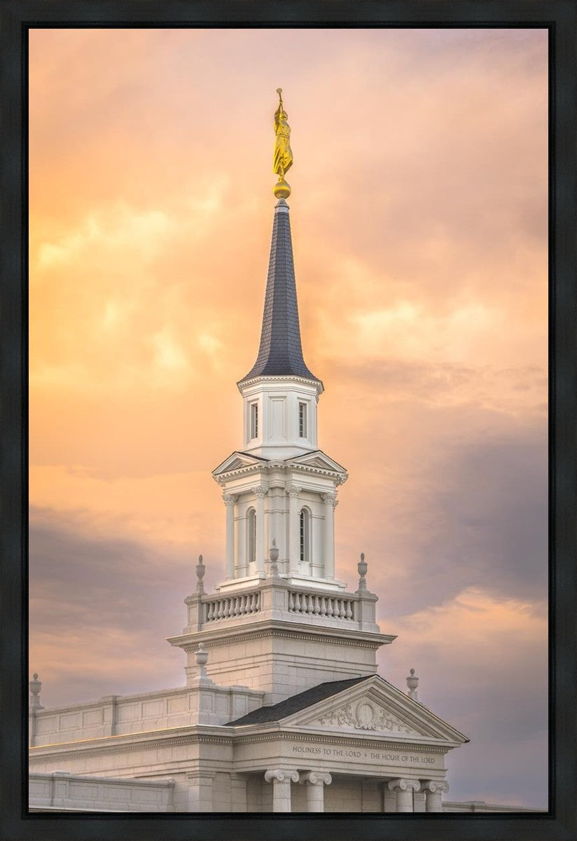 Hartford Evening Fire Gallery Wrap