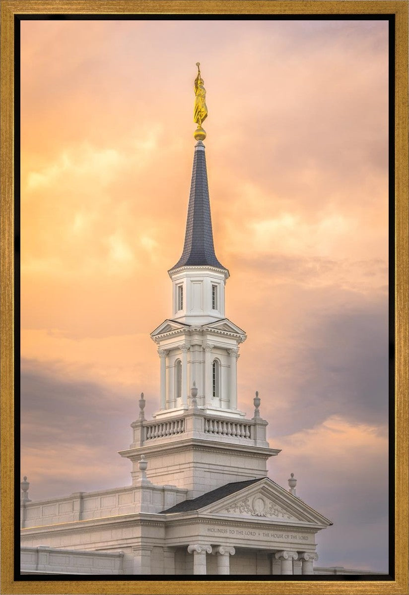 Hartford Evening Fire Gallery Wrap