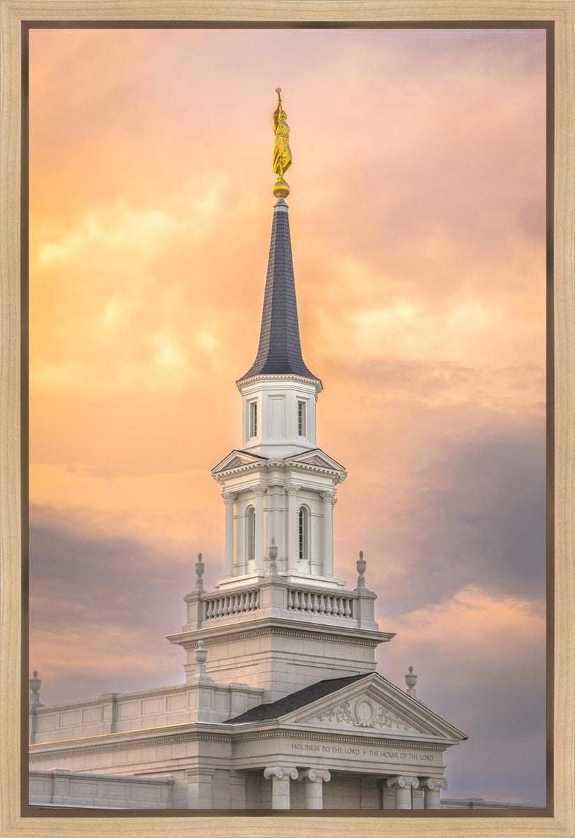 Hartford Evening Fire Gallery Wrap