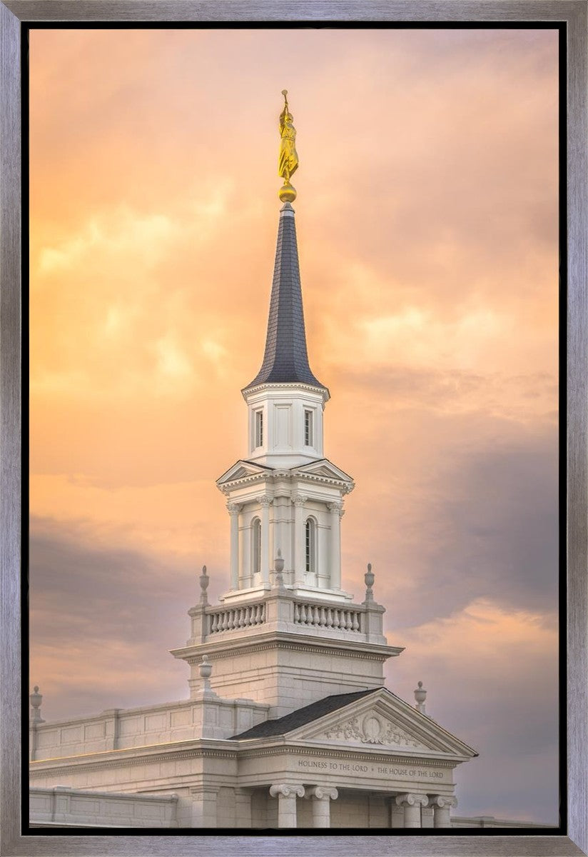 Hartford Evening Fire Gallery Wrap