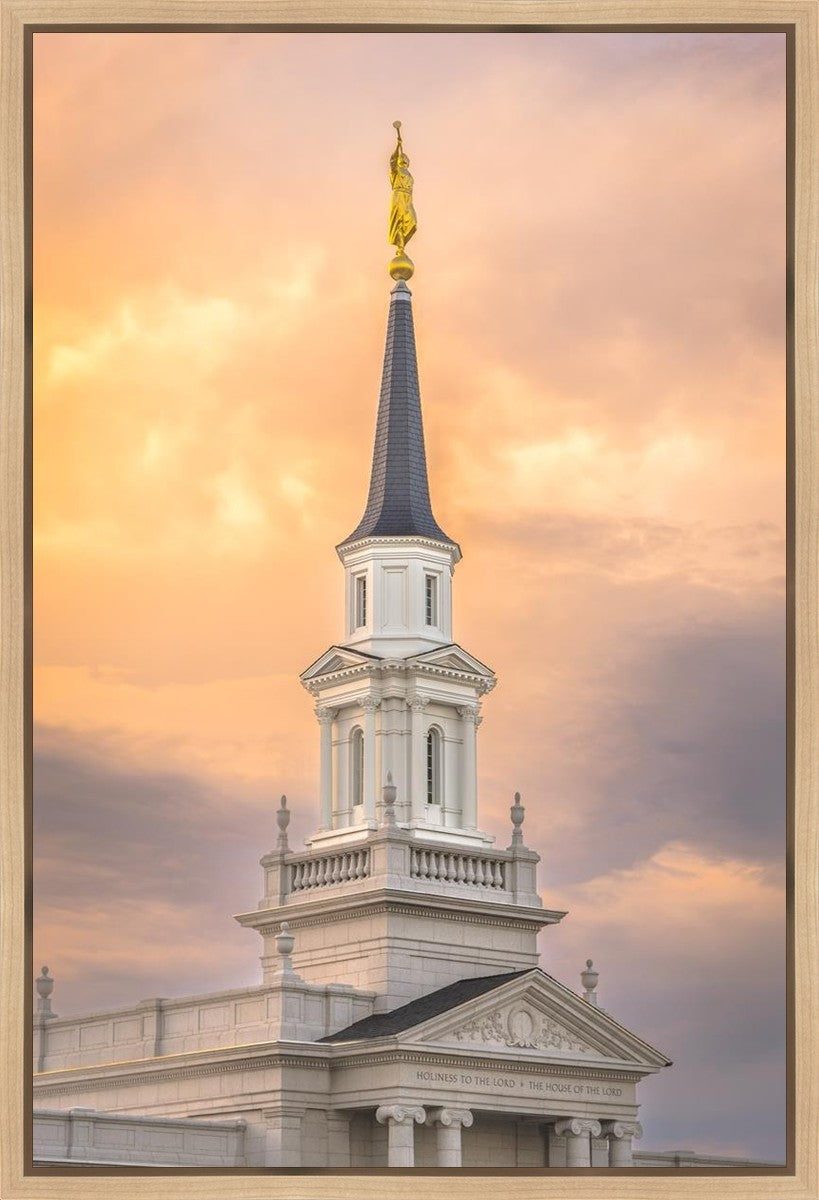 Hartford Evening Fire Gallery Wrap