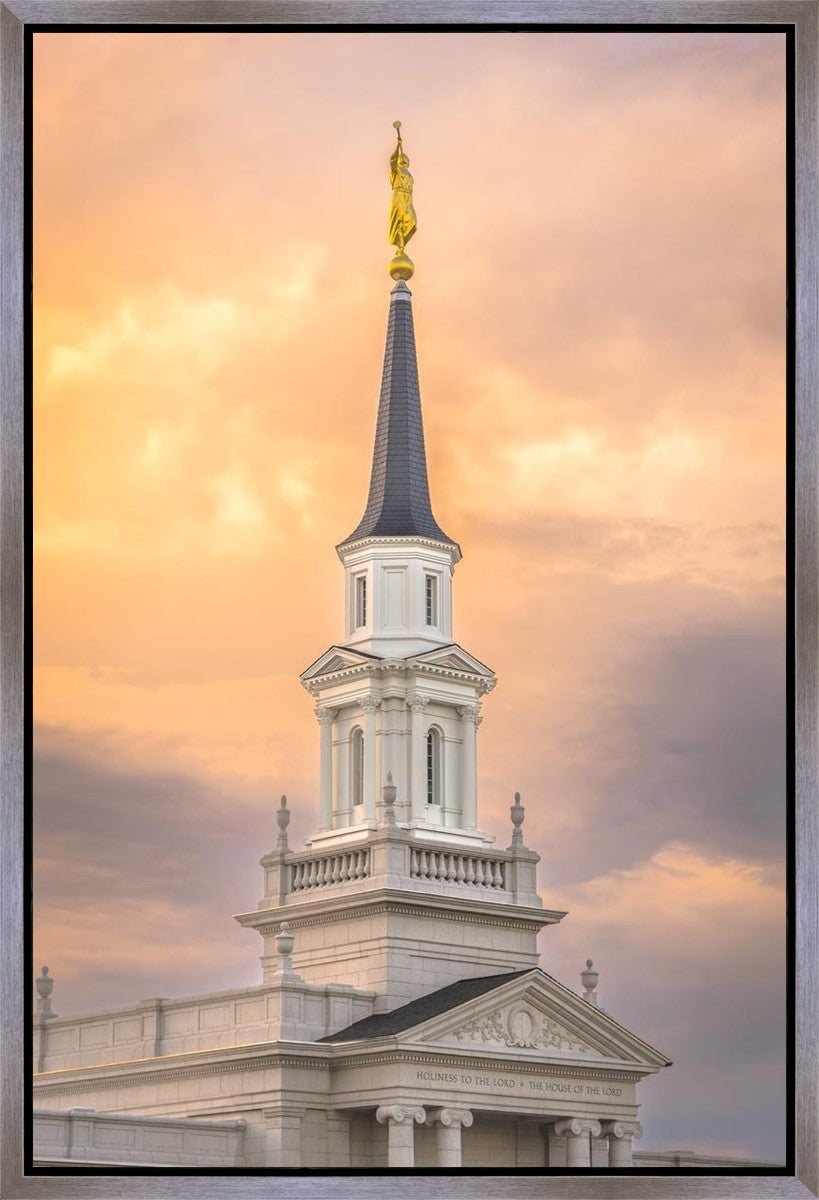Hartford Evening Fire Gallery Wrap