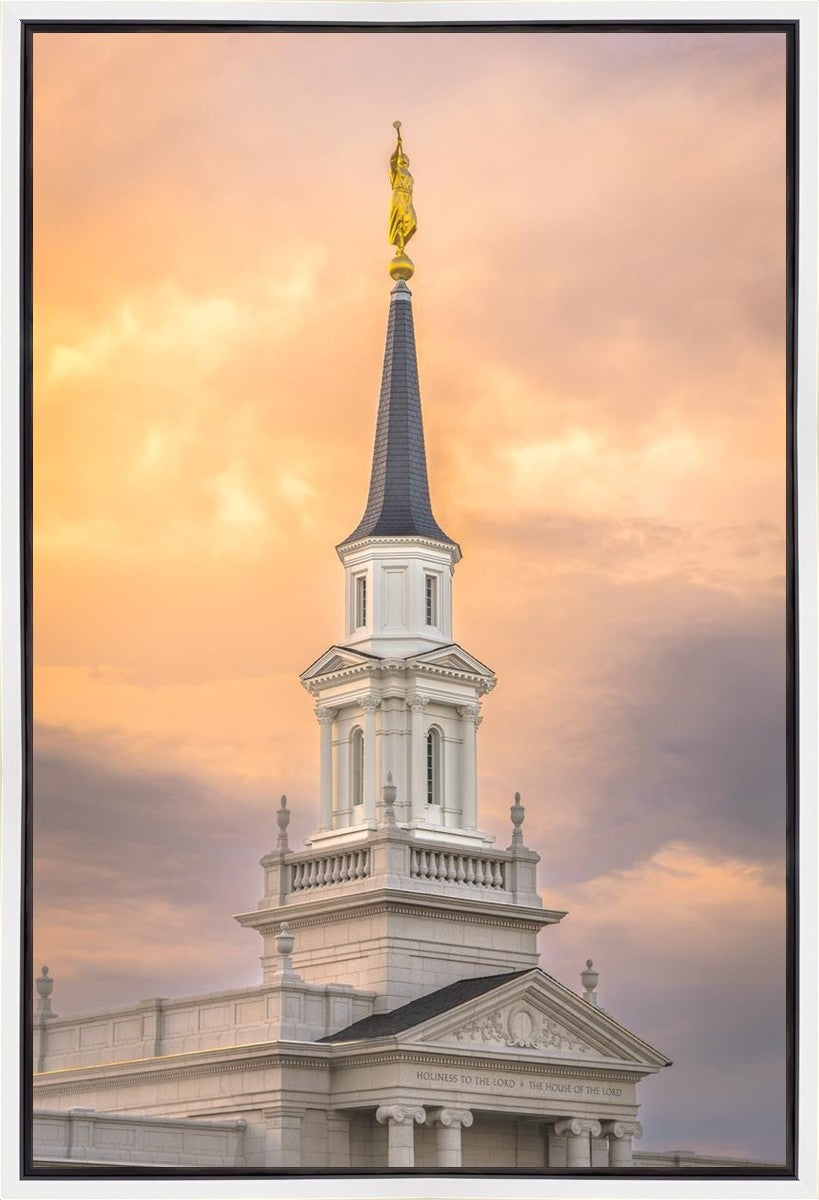 Hartford Evening Fire Gallery Wrap