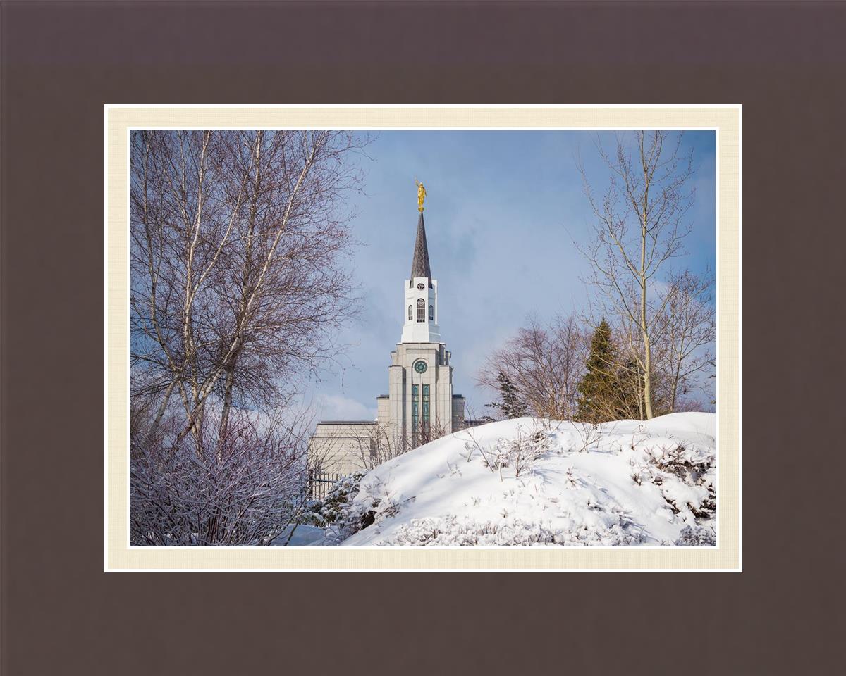Boston Morning Snow Horizontal