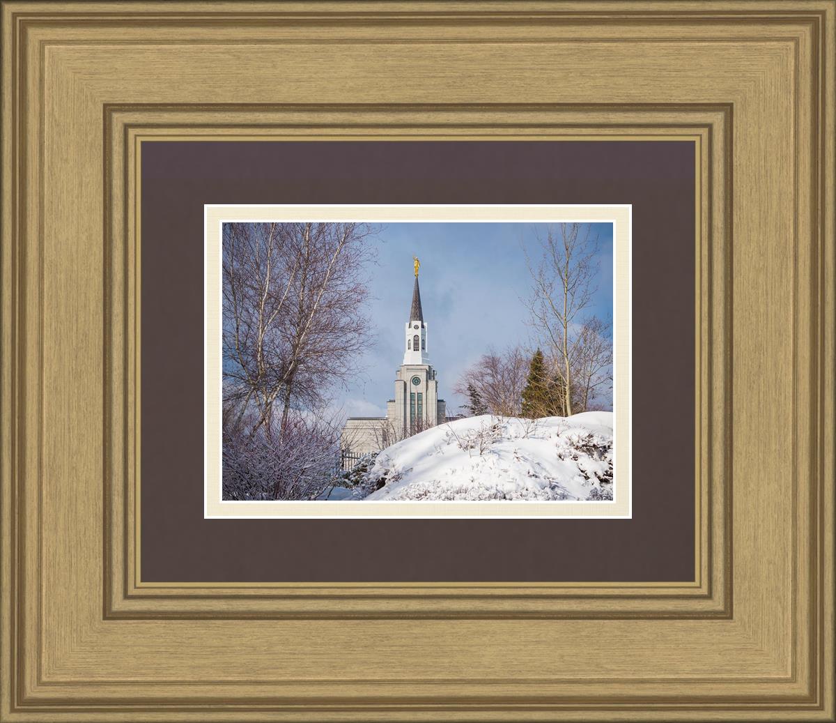 Boston Morning Snow Horizontal