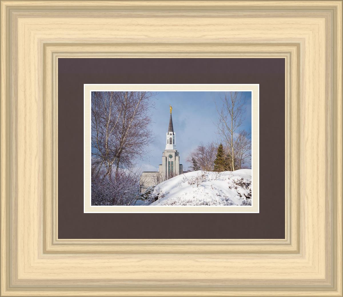 Boston Morning Snow Horizontal