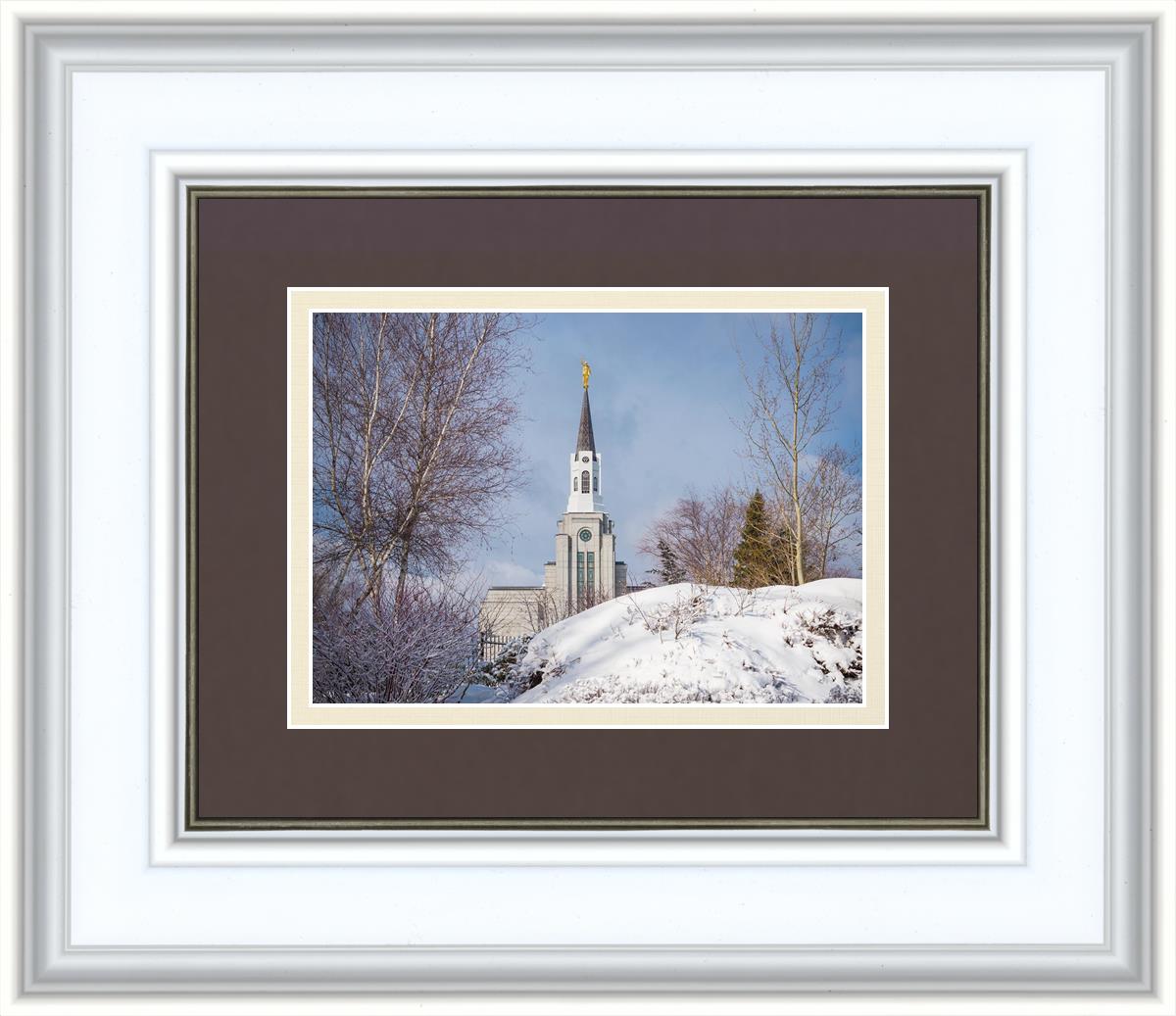 Boston Morning Snow Horizontal