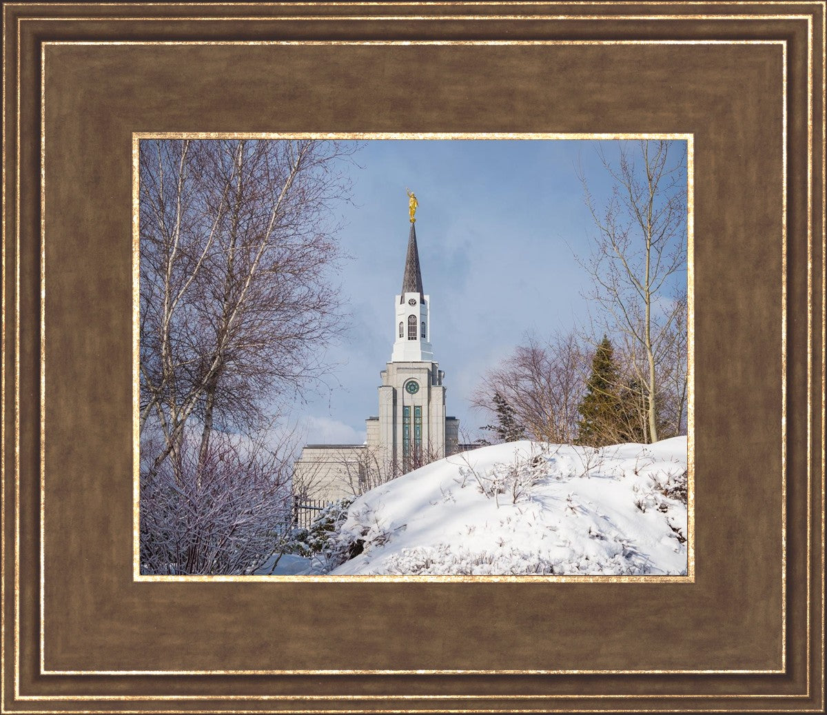 Boston Morning Snow Horizontal
