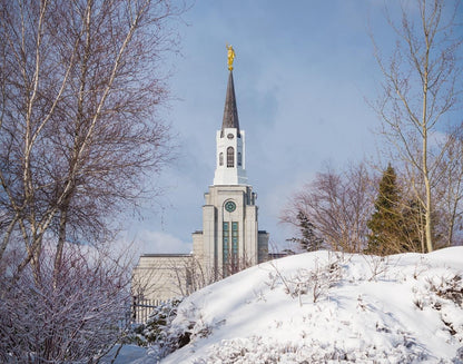 Boston Morning Snow Horizontal