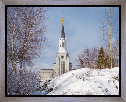 Boston Morning Snow Horizontal