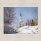 Boston Morning Snow Horizontal