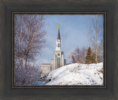 Boston Morning Snow Horizontal