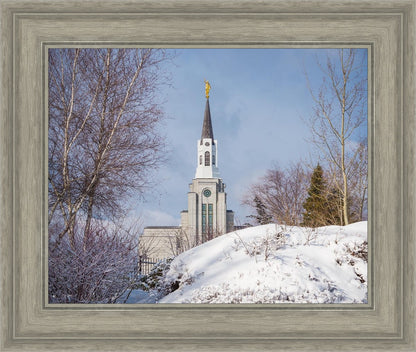 Boston Morning Snow Horizontal