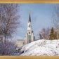 Boston Morning Snow Horizontal