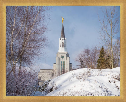 Boston Morning Snow Horizontal