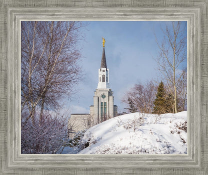 Boston Morning Snow Horizontal