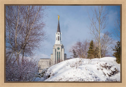 Boston Morning Snow Horizontal