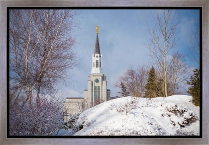 Boston Morning Snow Horizontal