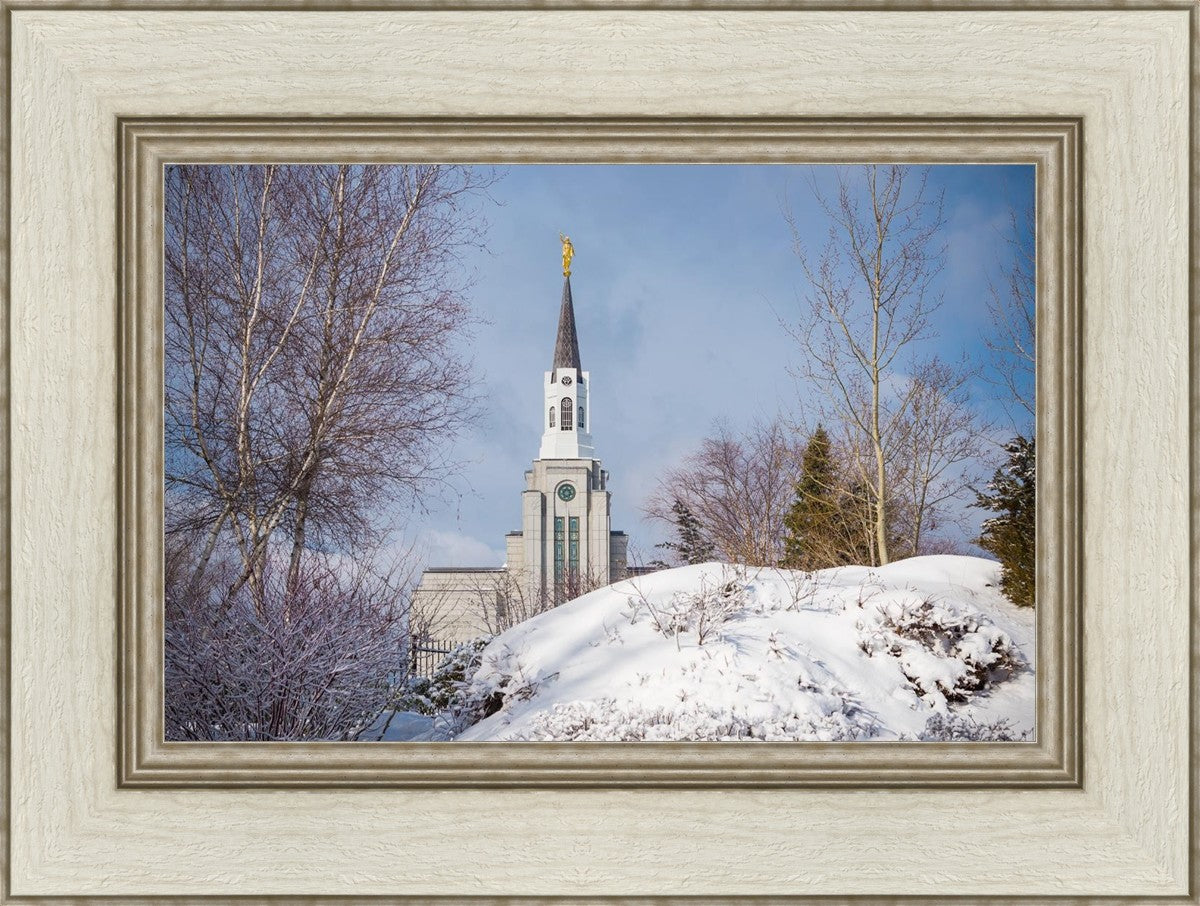 Boston Morning Snow Horizontal