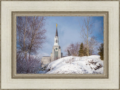 Boston Morning Snow Horizontal