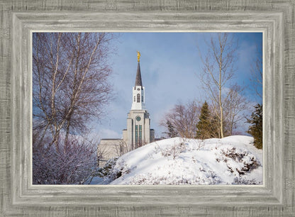 Boston Morning Snow Horizontal