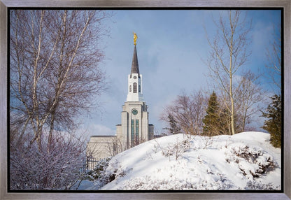 Boston Morning Snow Horizontal