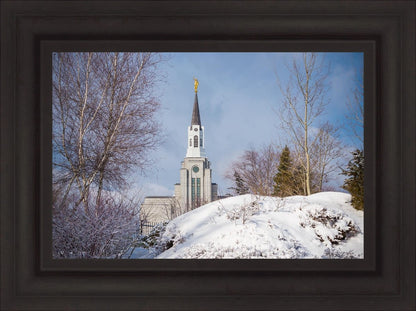 Boston Morning Snow Horizontal