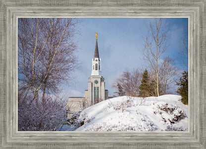 Boston Morning Snow Horizontal