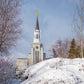 Boston Morning Snow Horizontal