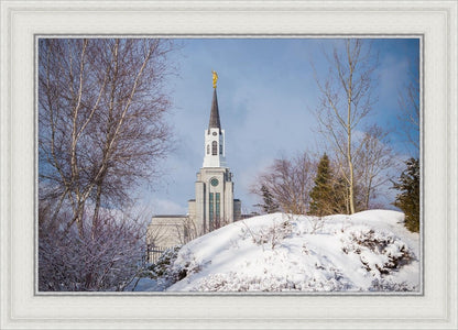Boston Morning Snow Horizontal