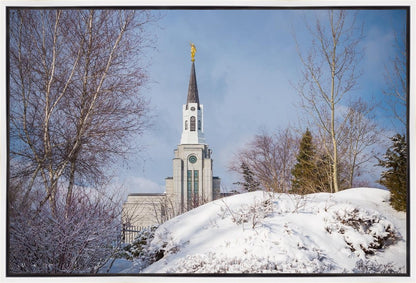 Boston Morning Snow Horizontal