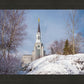 Boston Morning Snow Horizontal