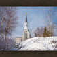 Boston Morning Snow Horizontal