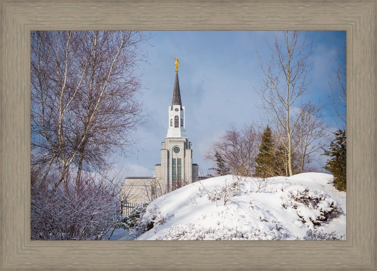 Boston Morning Snow Horizontal