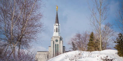 Boston Morning Snow Horizontal