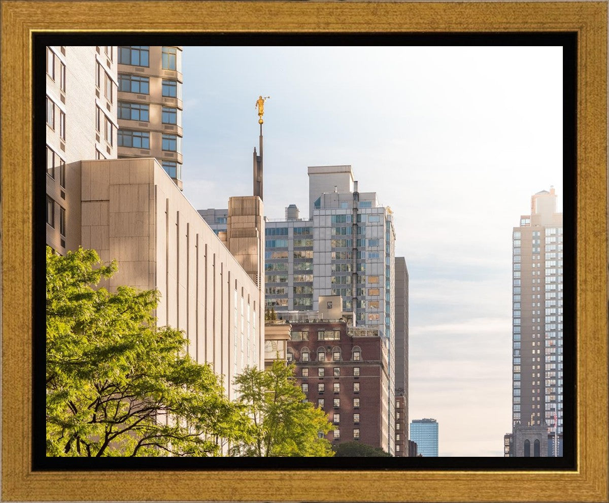 Manhattan Golden Gallery Wrap
