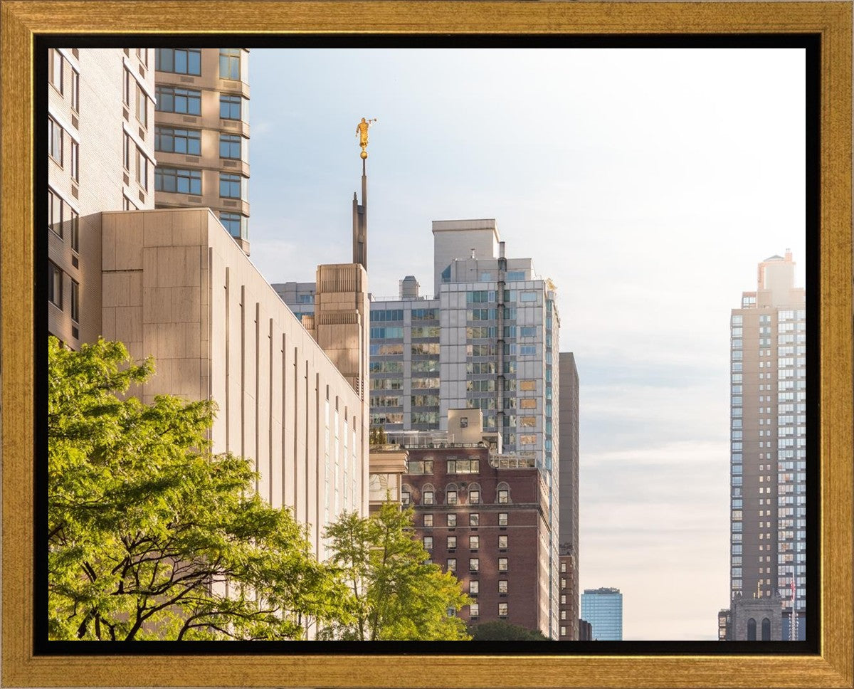 Manhattan Golden Gallery Wrap