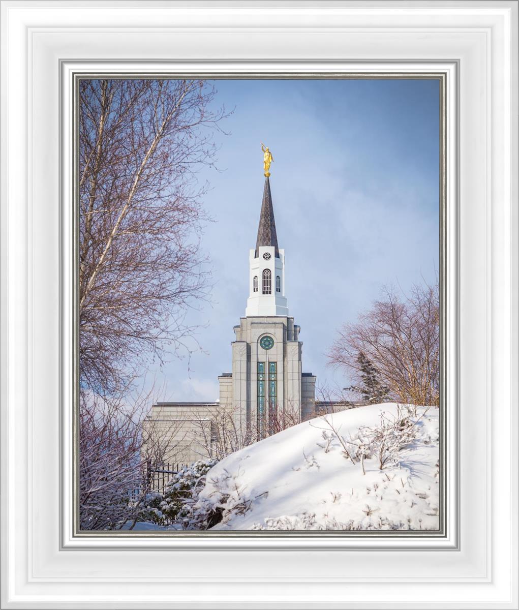 Boston Morning Snow Vertical
