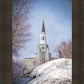 Boston Morning Snow Vertical