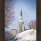 Boston Morning Snow Vertical