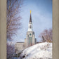 Boston Morning Snow Vertical