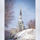 Boston Morning Snow Vertical