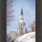 Boston Morning Snow Vertical