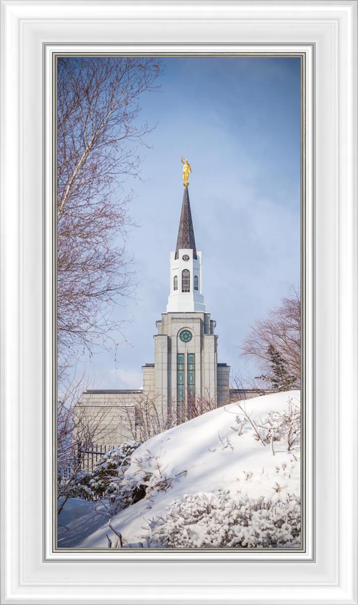 Boston Morning Snow Vertical