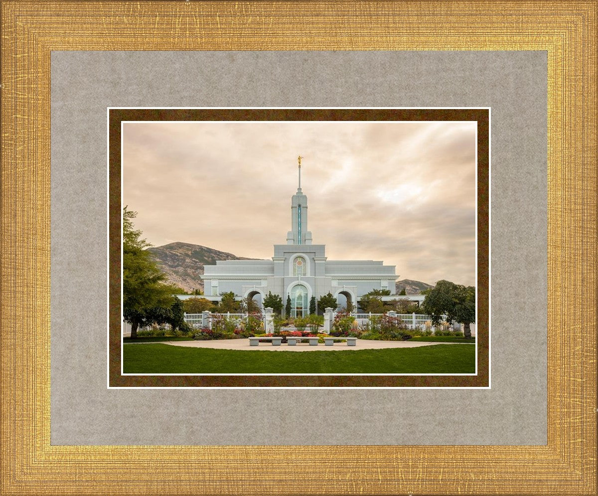 Mount Timpanogos Golden Morning