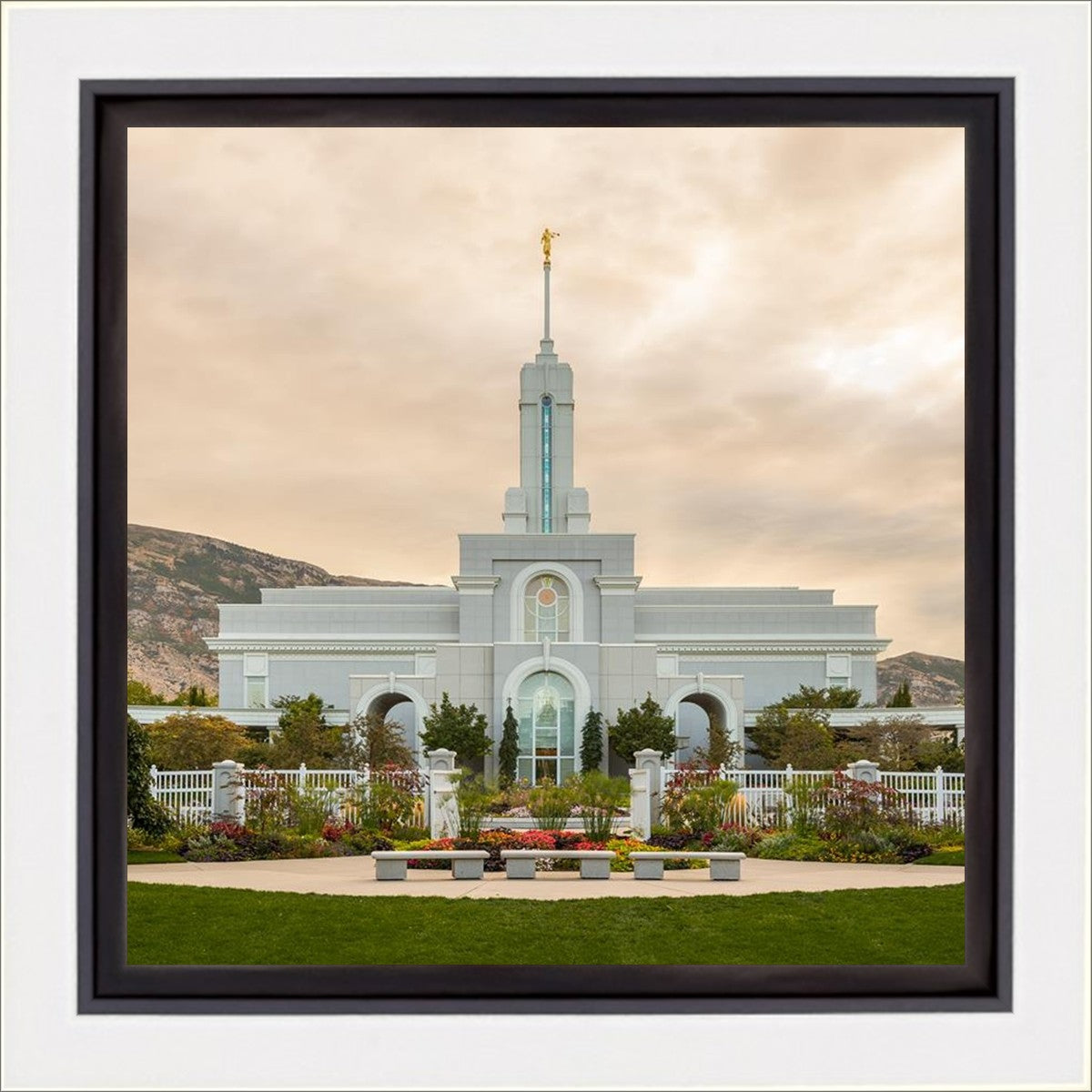 Mount Timpanogos Golden Morning Gallery Wrap