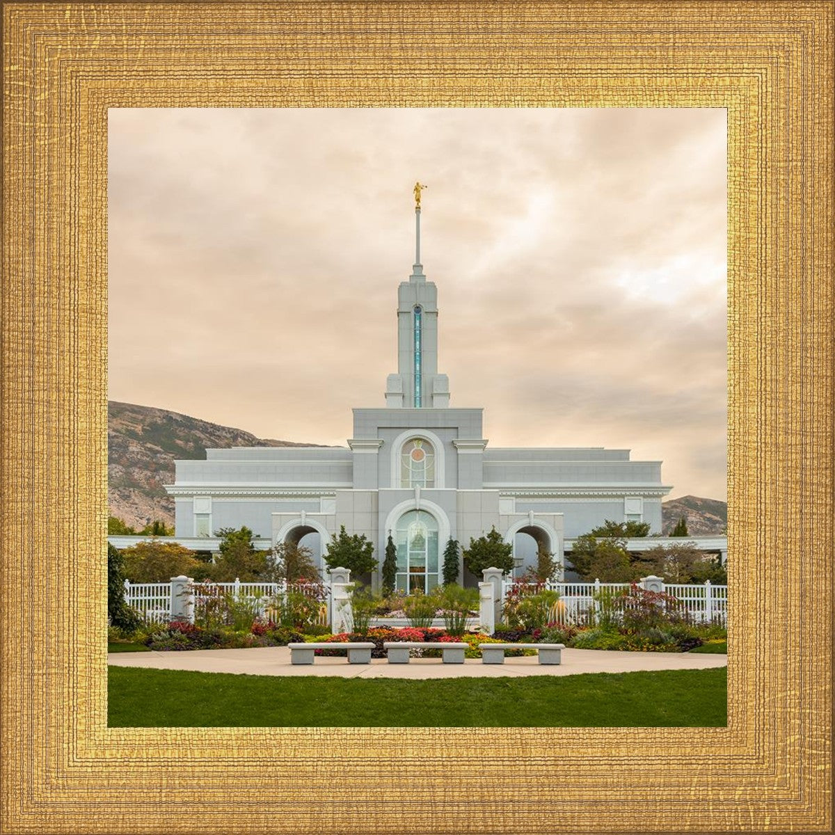 Mount Timpanogos Golden Morning