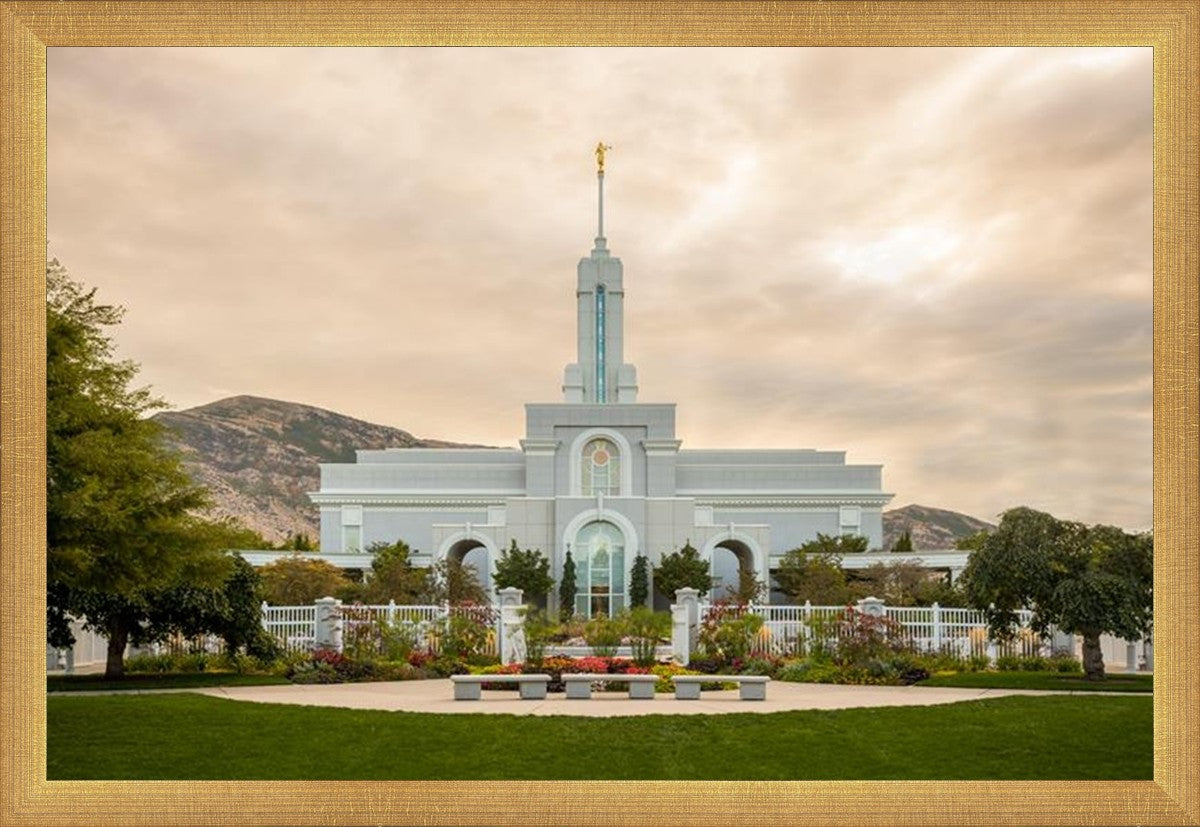 Mount Timpanogos Golden Morning