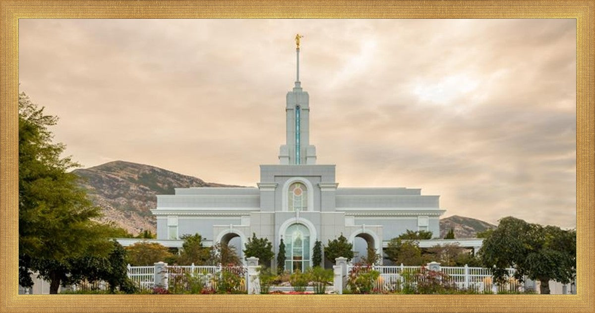 Mount Timpanogos Golden Morning